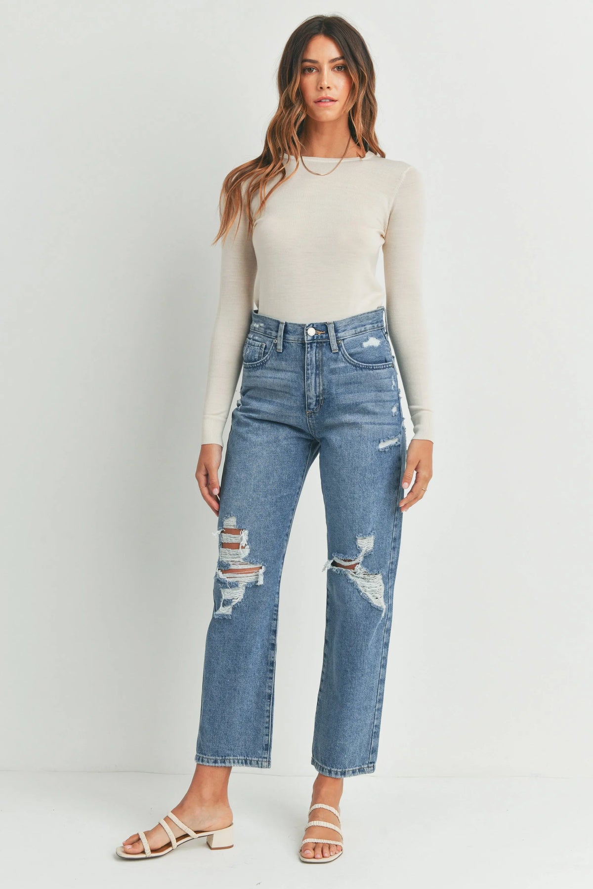 High Rise Dad Jean