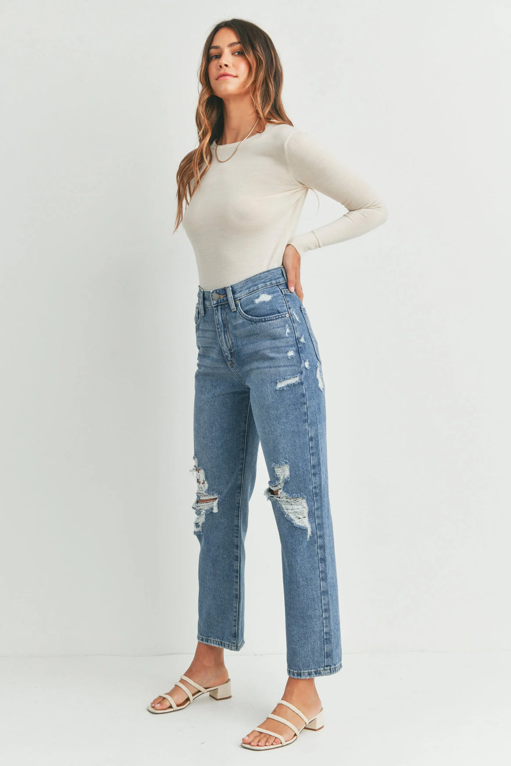 High Rise Dad Jean