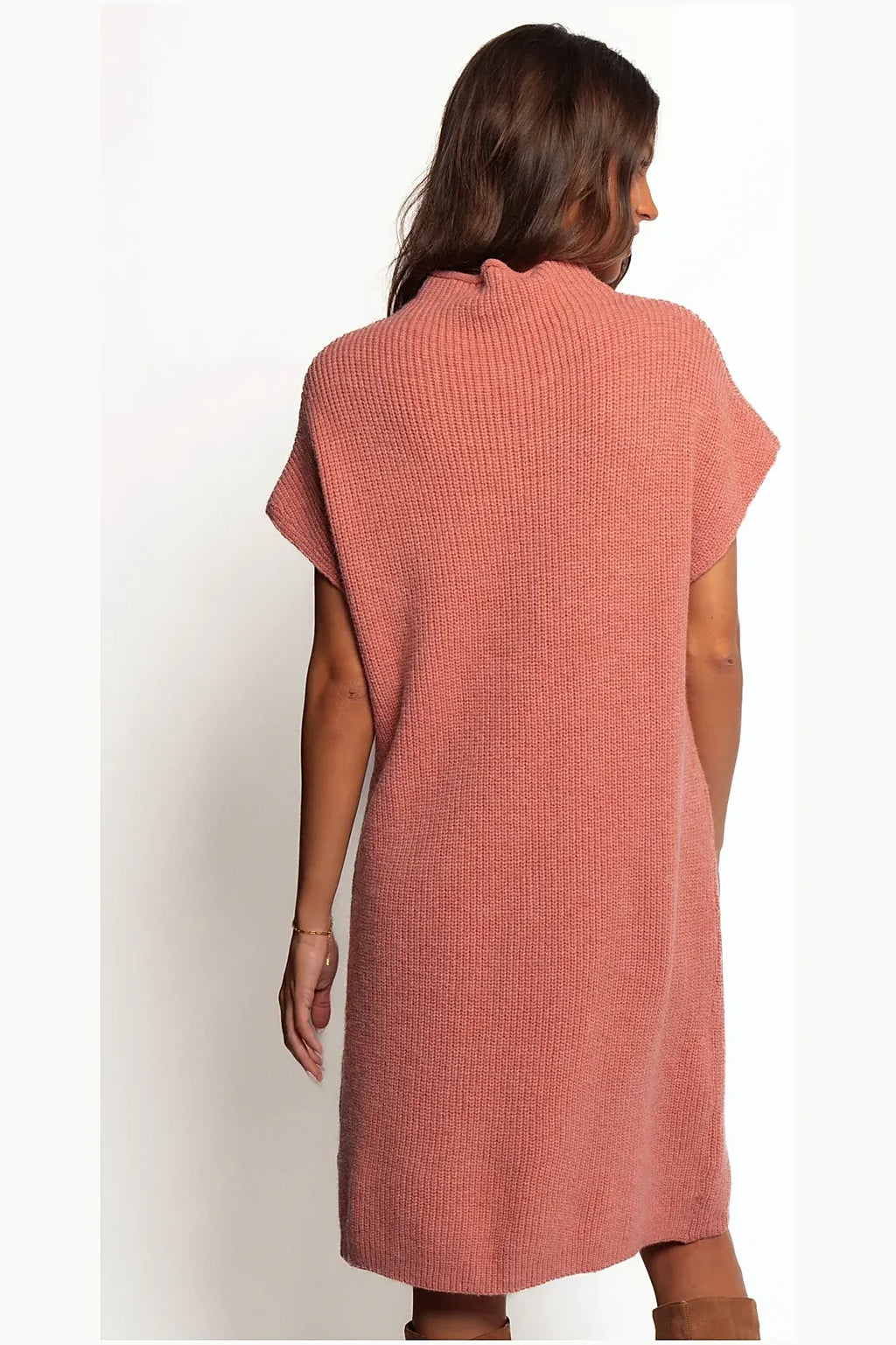 Wright Knit Mini Dress - Pink